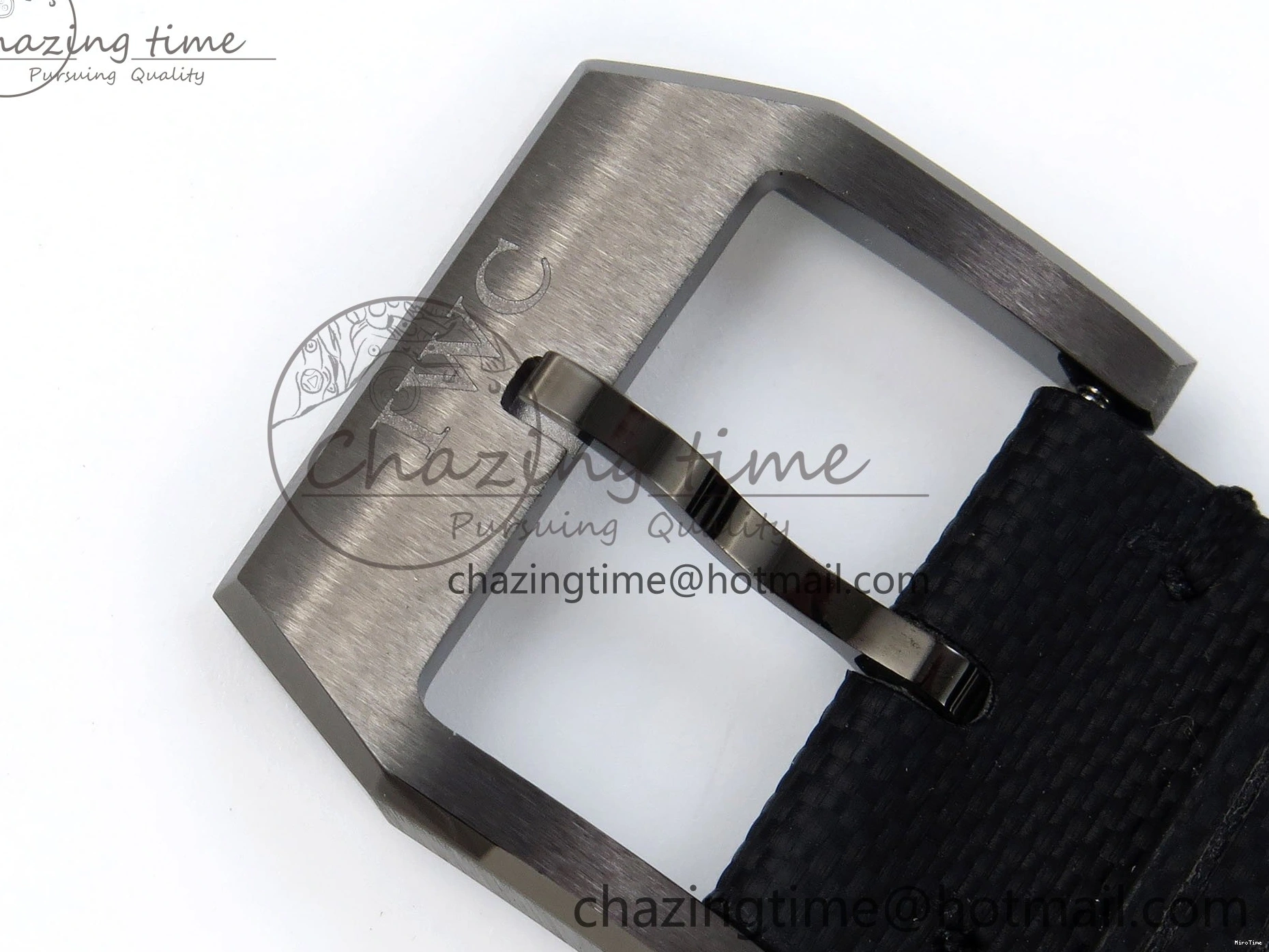 MIROTIME 0521 Pilot Black Ace BLSF 1:1 Best Edition White Lume Dial on Black Nylon Strap MIYOTA OnTrend 7021